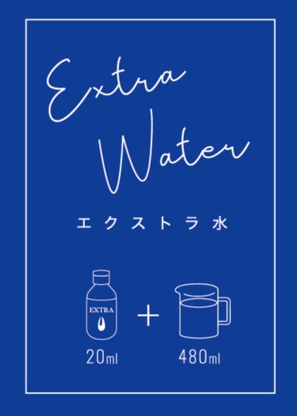 NEW! ブルーガラス スプレーボトル【25本+5本プレゼント!】選べるステッカー付き!