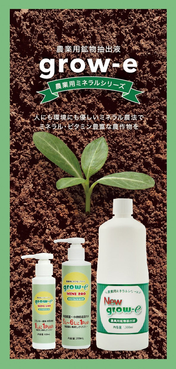 NEW! grow-e 三つ折りパンフレット【’26年9月新装版】